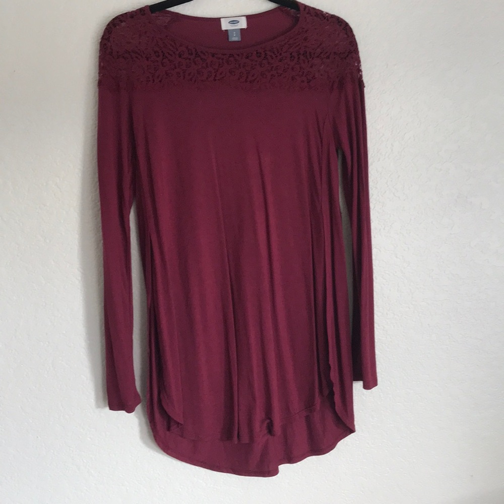 Long Top with lace